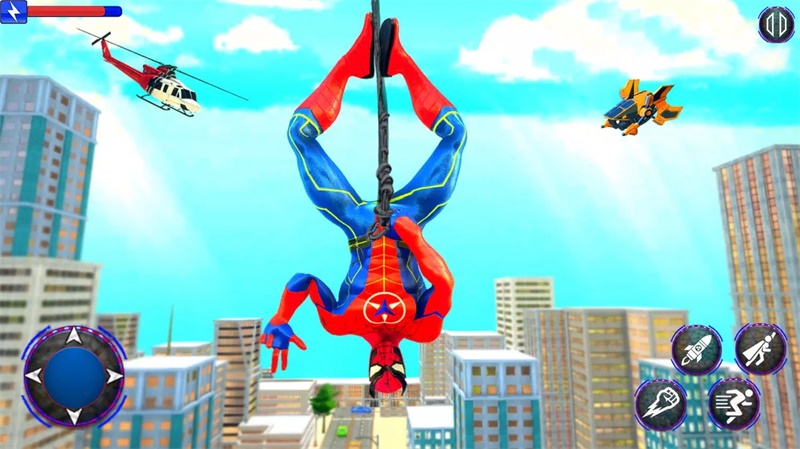 飞天蜘蛛侠超级战士Flying Superhero Rescue Battle