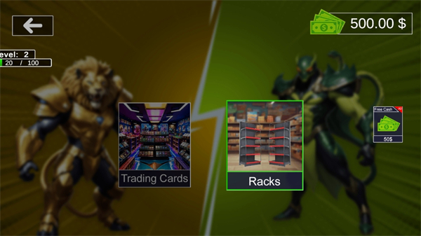 TCG卡牌销售模拟器