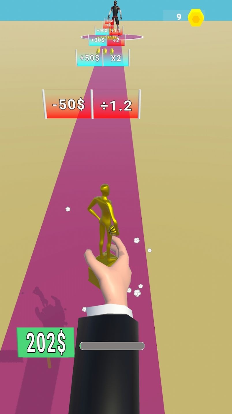 奖杯赛跑者Trophy Runner