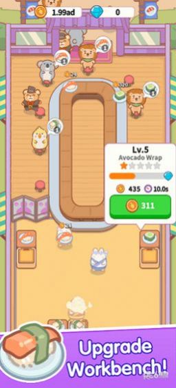 兔子寿司吧免费版（Bunny Sushi Bar）
