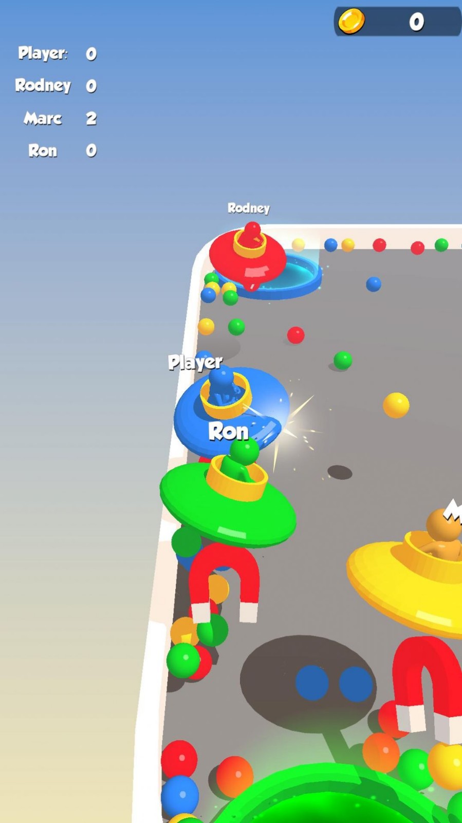 磁铁球比赛(Magnet Ball Race) 磁铁球比赛(Magnet Ball Race)