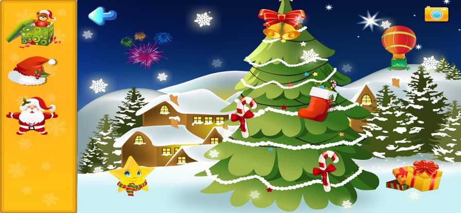宝宝识字之圣诞节拼图游戏 宝宝识字之圣诞节拼图游戏