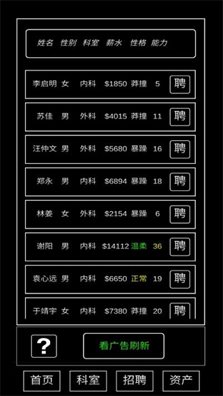 模拟经营:暴走医院