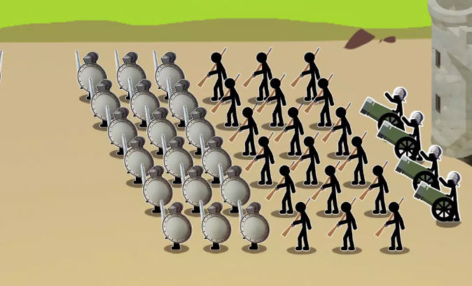 火柴人的冲突：演化