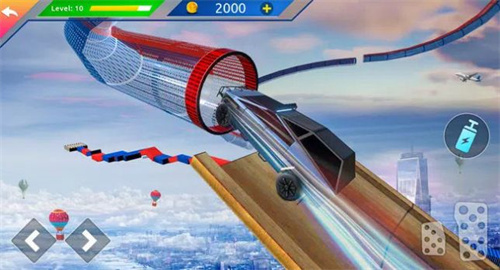 Cyber Truck Stunt Games: Ramp Car Games