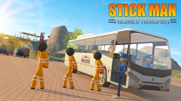 囚犯巴士驾驶(Transport Stickman Prisoner Bus Driving)