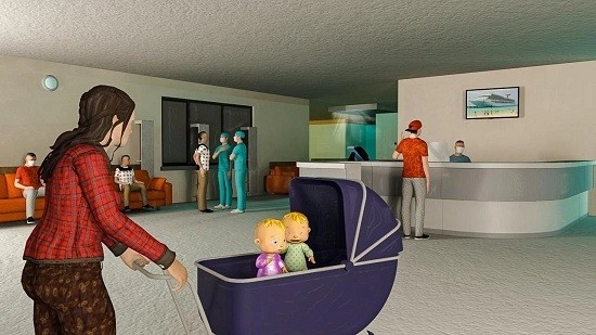Mother Simulator 3D : Virtual Baby Simulator Games