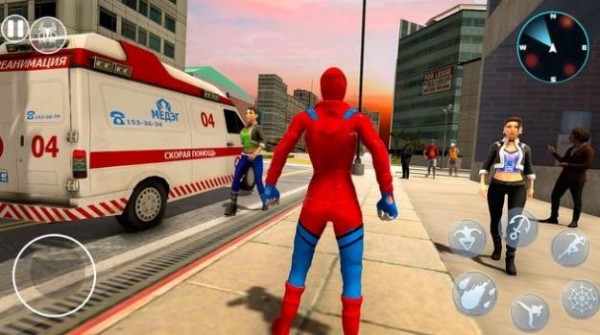 蜘蛛绳英雄邪恶小镇SpiderMan