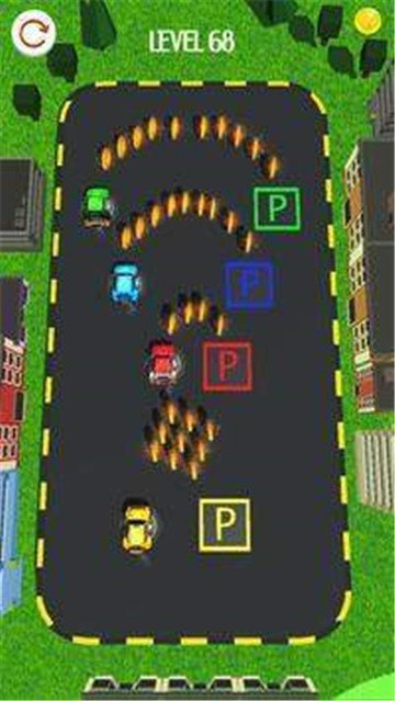 牵引式停车场Draw Parking