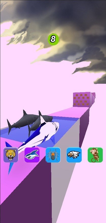 动物竞速比拼(Animal Transform Pusher Race)