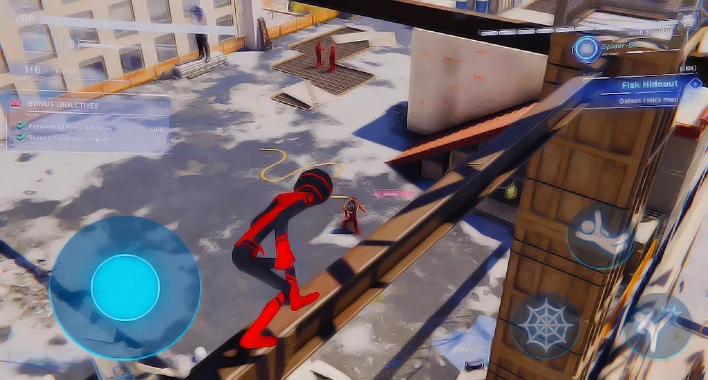 英雄蜘蛛人城市飞行Flying Spider Stickman Hero