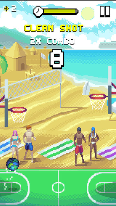 Bouncy Hoops(弹性篮球游戏) Bouncy Hoops(弹性篮球游戏)