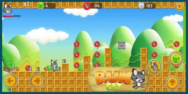猫跑冒险丛林Cat Run Adveture Jungle