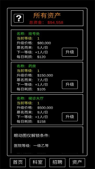 模拟经营:暴走医院