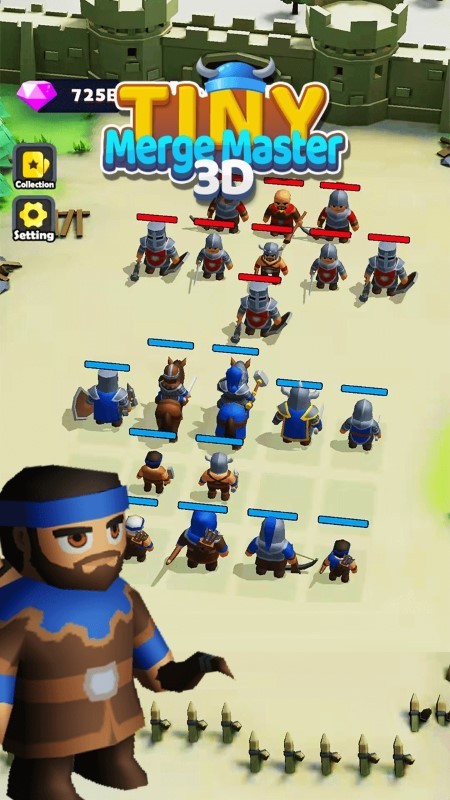 合成小兵兵3d游戏(Tiny Merge Master 3D) 合成小兵兵3d游戏(Tiny Merge Master 3D)