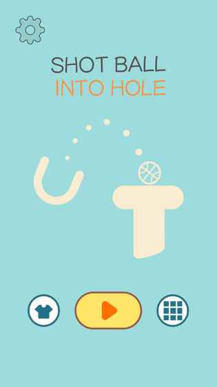 投球进洞(Shot ball into hole)
