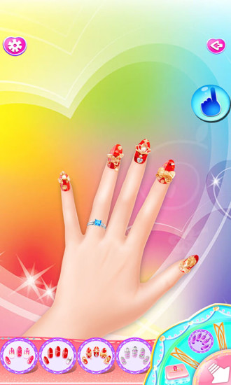芭比公主闪亮美甲 芭比公主闪亮美甲