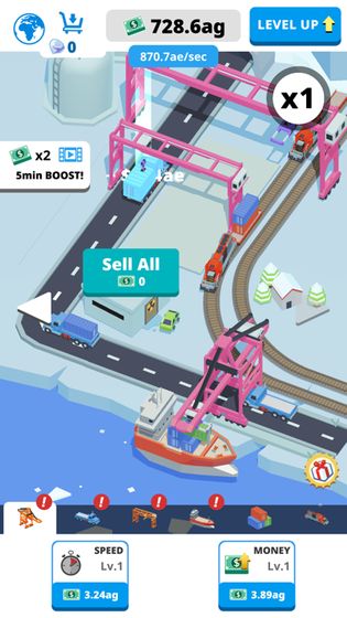 Idle MegaHarbor Tycoon(放置港口大亨)