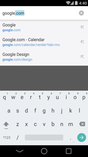 chrome Beta安卓小应用版下载
