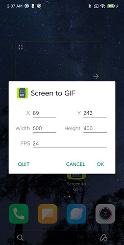 录屏生成GIF