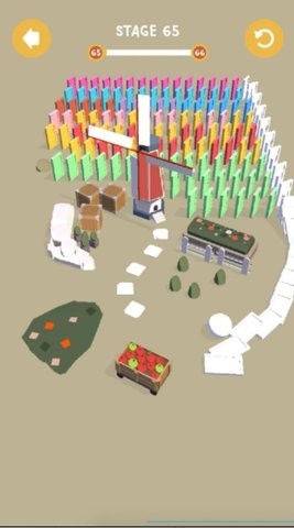 村庄破坏模拟器Domino Village