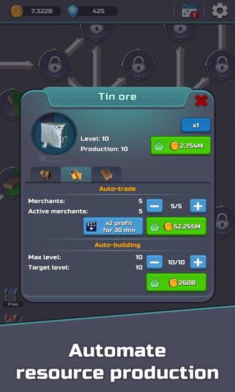 Idle Crafting Clicker Tycoon(空闲制作大亨)