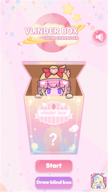 Vlinder Box:Surprise Blind-box Girl