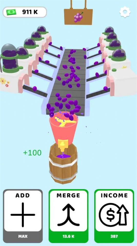 闲置葡萄工厂Grape Factory Idle