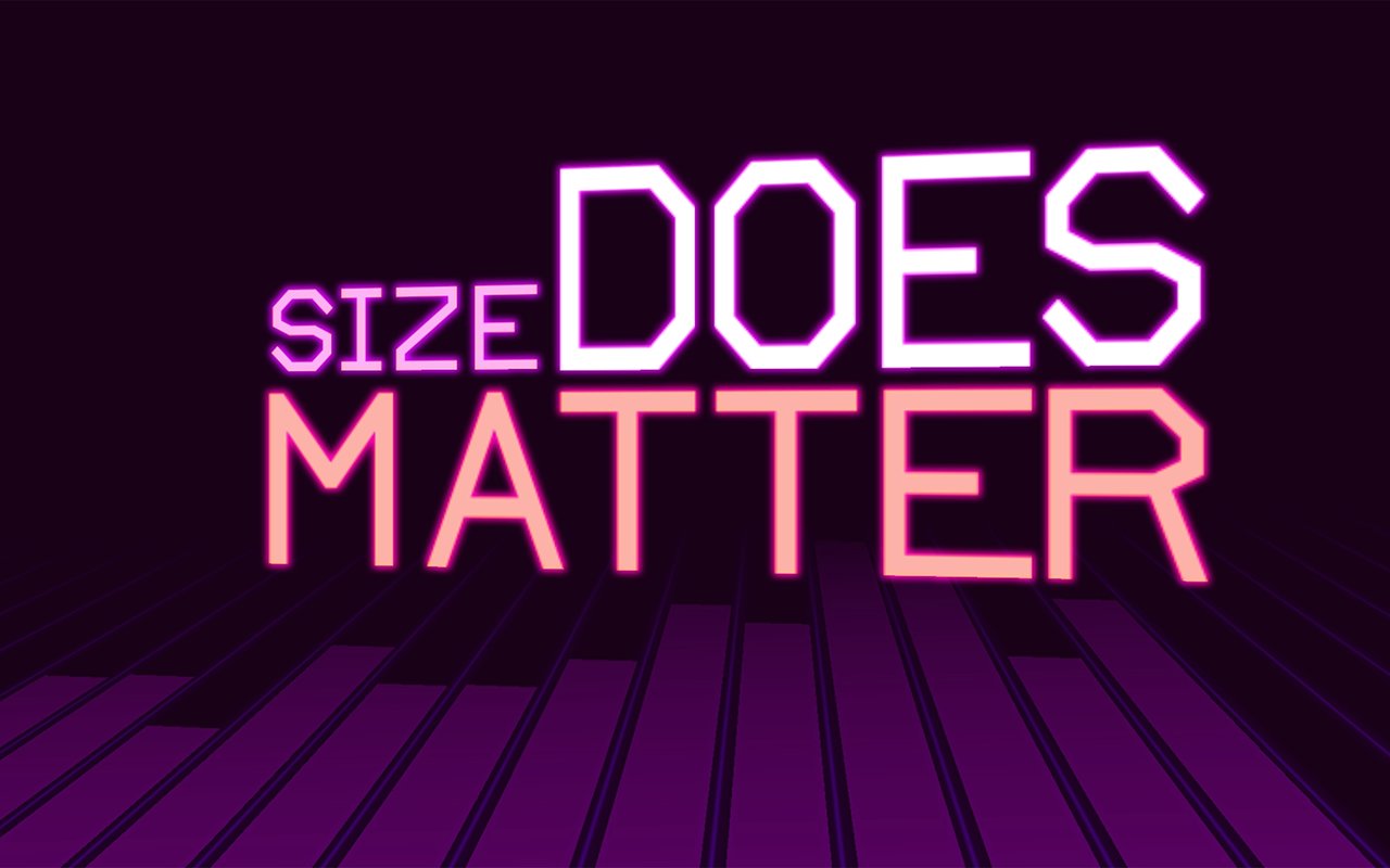 Size DOES Matter(大小很重要游戏)