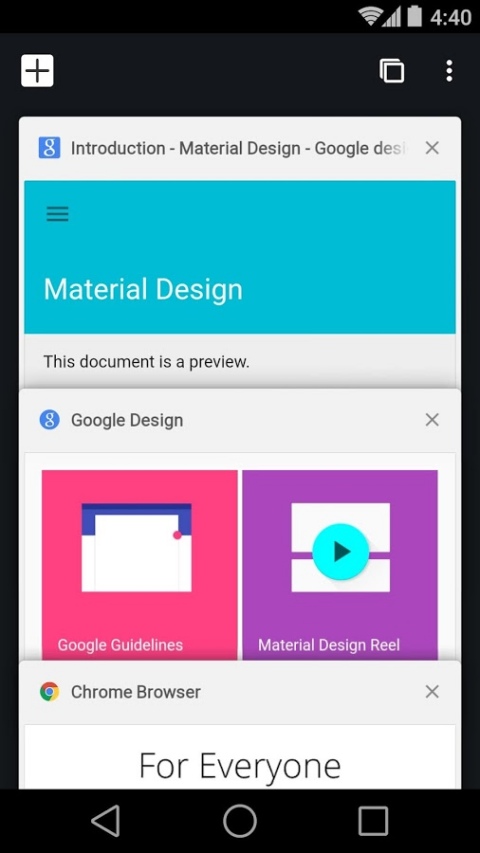 chrome Beta安卓小应用版下载