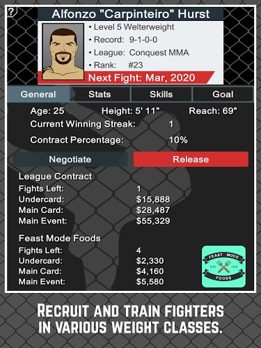 MMA Manager(格斗经理破解版) MMA Manager(格斗经理破解版)