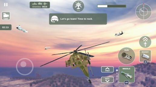 直升机模拟器天空战争(HeliSim Warfare)