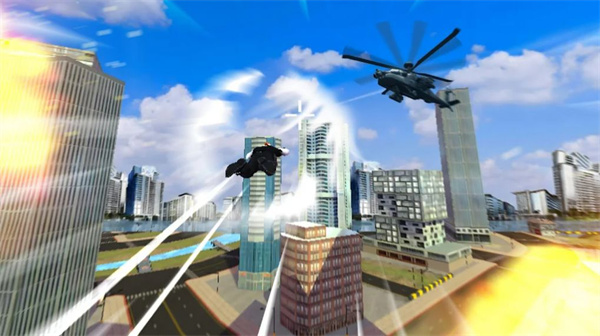 Police Rope Hero: City Battle