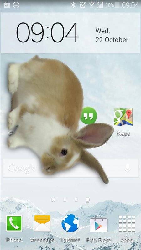 手机上的小兔子玩笑app下载