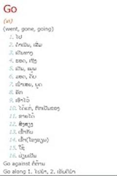 Lao Dictionary老挝字典app