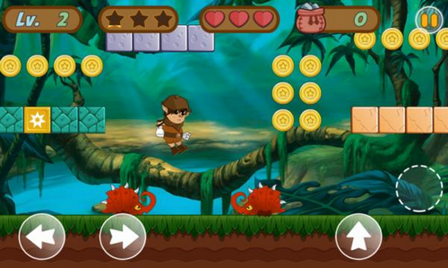 丛林探险小男孩的冒险Jungle Run 丛林探险小男孩的冒险Jungle Run