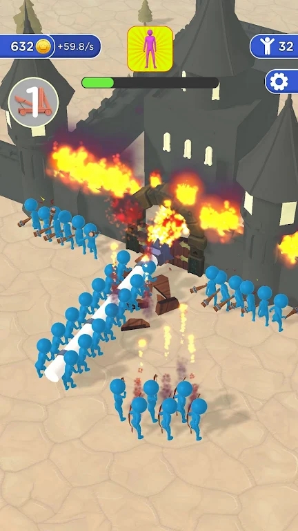空闲攻城锤城堡围攻Idle Battering Ram Castle Siege 空闲攻城锤城堡围攻Idle Battering Ram Castle Siege