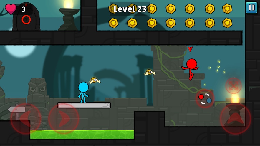 Red & Blue Stickman 2
