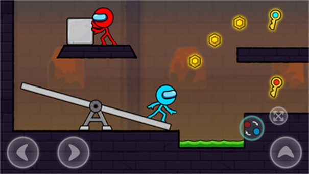 Red and Blue Stick: Animation