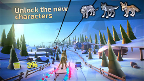 Animal Adventure: Downhill Rush