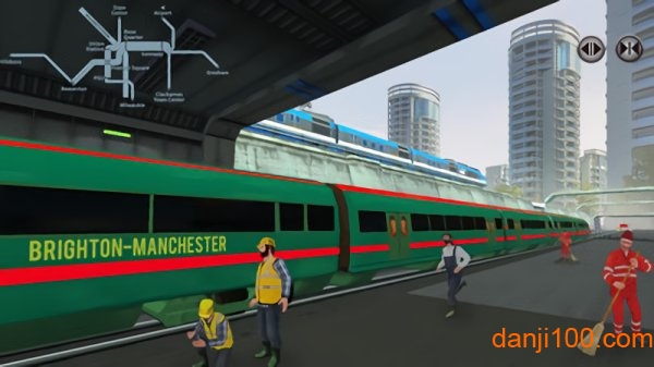 伦敦地铁列车模拟器3D