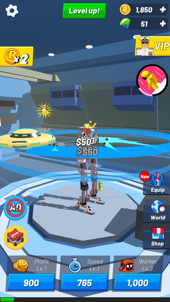 Idle Robot Inc(空闲机器人公司无限金币版) 1.0.2最新版 Idle Robot Inc(空闲机器人公司无限金币版) 1.0.2最新版