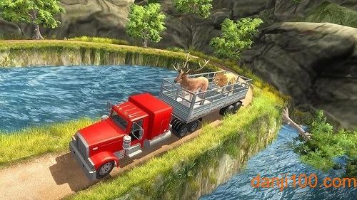 Zoo Animals Transporter Truck Driving Game