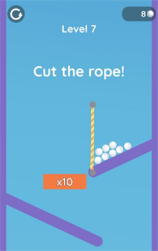 割绳落球 割绳落球