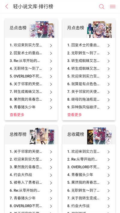 哔哩轻小说阅读 哔哩轻小说阅读
