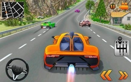 Pro Traffic Racer Car Driving Games