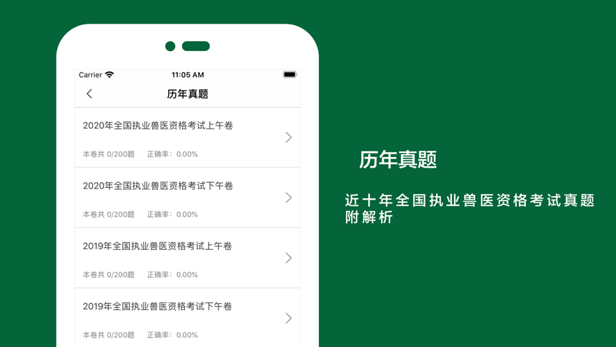 兽医资格考试题库