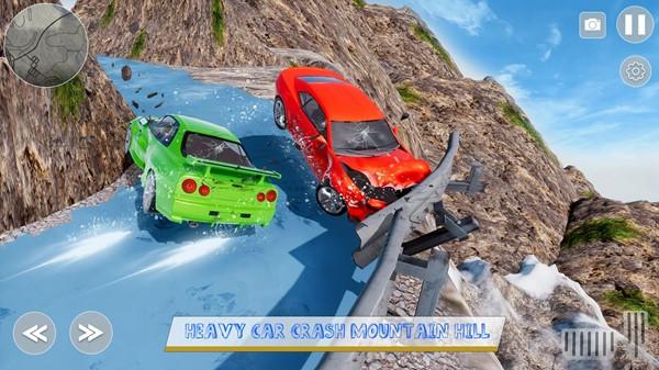 Car Crash : Icy Mountain Road Car Crash : Icy Mountain Road