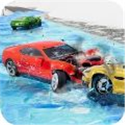 Car Crash : Icy Mountain Road