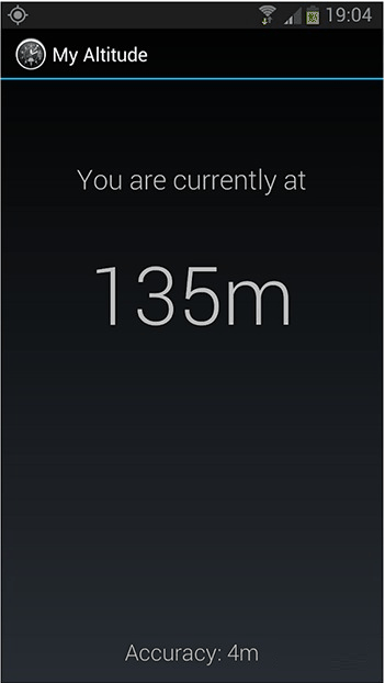 手机海拔高度仪